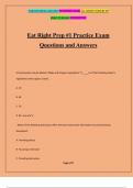 Eat Right Prep &num;1 Practice Exam Questions and Answers
