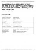 Nurs6531 Final Exam &vert;&vert; 2024-2025 UPDATE COMPREHENSIVE MOST FREQUENTLY TESTED QUESTIONS AND VERIFIED ANSWERS&sol; GET IT 100&percnt; ACCURATE&excl;&excl;