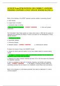 ACSM EP Exam 827QUESTIONS AND CORRECT ANSWERS&rpar;  VERIFIED ANSWERS LATEST UPDATE 2024&sol;2025 RATED A&plus;