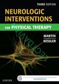 Test Bank For Neurologic Interventions For Physical Therapy&comma; 4th - 2024 All Chapters