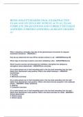 IRENE GOLD PT BOARDS FINAL EXAM&comma;PRACTICE  EXAM AND STUDYGUIDE NEWEST ACTUAL EXAM  COMPLETE 200 QUESTIONS AND CORRECT DETAILED  ANSWERS &lpar;VERIFIED ANSWERS&rpar; &vert;ALREADY GRADED  A&plus;
