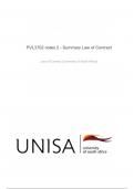 PVL3702 notes 2 - Summary Law of Contract&period;