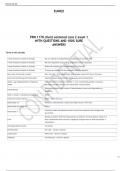 PRN 1178 client centered care 2 exam WITH 100- SURE ANSWERS