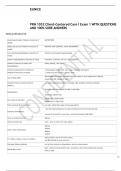 PRN 1032 Client-Centered Care I Exam 1 WITH 100- SURE ANSWERS