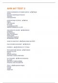 AHN 447 TEST 2  QUESTIONS & ANSWERS VERIFIED 100&percnt; CORRECT