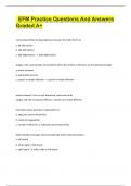EFM practice questions