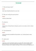 NUR 405 &lpar; LATEST 2024 &sol; 2025 &rpar; &vert; GRADED A&plus; Questions and Answers &lpar;Solved&rpar;