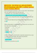 NHA PHLEOTOMY TECHNICIAN PRACTICE EXAM AND STUDY GUIDE Questions and Correct Detailed Answers Al