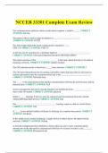 NCCER 33301 Complete Exam Review