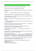 MA Driver's Ed Final Test with Complete Solutions