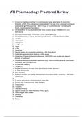 (2025 / 2026) RN Pharmacology ATI Proctored Exam (All  Exams) with NGN Questions and Verified Rationalized Answers, 100% Guarantee Pass (ALL BUNDLED HERE!!!)