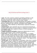 Nsg 533 Advanced Pharmacology Exam 2
