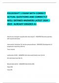 FIELDCRAFT 1 EXAM WITH CORRECT ACTUAL QUESTIONS AND CORRECTLY  WELL DEFINED ANSWERS LATEST 2024 &ndash; 2025  ALREADY GRADED A&plus;     