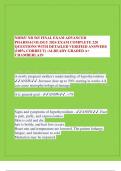 NR565&sol; NR 565 FINAL EXAM ADVANCED PHARMACOLOGY 2024 EXAM COMPLETE 220 QUESTIONS WITH DETAILED VERIFIED ANSWERS &lpar;100&percnt; CORRECT&rpar; &sol;ALREADY GRADED A&plus; CHAMBERLAIN A newly pregnant mother's understanding of hypothyroidism - ANSW&period;&period;Increase dose up to 50&percnt; s