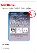 Test Bank- Advanced Practice Psychiatric Nursing Life Span&vert;&vert;LATEST EDITION