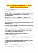 ALL ABA 622 &sol;ABA622  PACKAGED EXAMS 