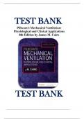 TEST BANK For Pilbeam's Mechanical Ventilation&colon; Physiological and Clinical Applications 8th Edition by James M&period; Cairo ISBN 9780323871648 Chapter 1 - 23
