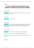 MINNESOTA POST EXAM &vert; QUESTIONS & 100&percnt;  VERIFIED ANSWERS &vert; LATEST UPDATE &vert; GRADEDA&plus;