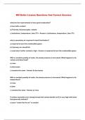MN Boiler License Questions And Correct Answers