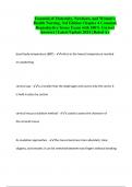 Essential of Maternity&comma; Newborn&comma; and Women's Health Nursing&comma; 3rd Edition Chapter 4 Common Reproductive Issues Exam with 100&percnt; Correct Answers &vert; Latest Update 2024 &vert; Rated A&plus;