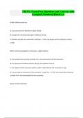 FDCPA Exam Prep Questions and Answers with Complete Solutions &vert;Rated A&plus;