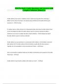 FDCPA Study Guide Questions and Answers with Complete Solutions &vert;Rated A&plus;