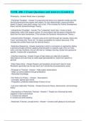 FAML 400 -1 Exam Questions and Answers &lpar;Graded A&rpar;