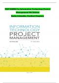 Test Bank For Information Technology Project Management&comma; 9th Edition&comma; Kathy Schwalbe&period;