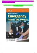 TEST BANK For Nancy Caroline&rsquo;s Emergency Care in the Streets&comma; 9th Edition by Nancy Caroline&comma; Latest  2024