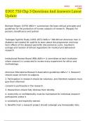 EDUC 750 Chp 3 Questions And Answers Latest Update