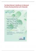 Test Bank Women&rsquo;s Healthcare In Advanced Practice Nursing &lpar;3rd&rpar; By Ivy M&period; Alexander