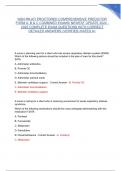 NGN RN ATI PROCTORED COMPREHENSIVE PREDICTOR FORM A&comma; B & C COMBINED EXAMS&sol; NEWEST UPDATE 2024 - 2025 COMPLETE EXAM QUESTIONS WITH CORRECT DETAILED ANSWERS &lpar;VERIFIED&rpar; RATED A&plus;