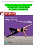 Test Bank Fundamentals of Anatomy & Physiology&comma; 11th edition&comma; Martini &vert; All Chapters 1-29 Complete A&plus; Guide ISBN&colon;9780134396026 Newest Version 2026 Instant Pdf Download