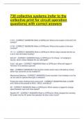 730 collective systems &lpar;refer to the  collective print for circuit operation  questions&rpar; with correct answers
