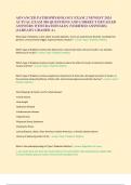 ADVANCED PATHOPHYSIOLOGY EXAM 2 NEWEST 2024  ACTUAL EXAM 300 QUESTIONS AND CORRECT DETAILED  ANSWERS WITH RATIONALES &lpar;VERIFIED ANSWERS&rpar;  &vert;ALREADY GRADED A&plus; What type of Diabetes is also called 'Juvenile diabetes&comma;' and is an autoimmune disord