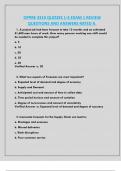 OPPRE 3310 QUIZZES 1-3 EXAM 1 REVIEW  QUESTIONS AND ANSWERS RATED A&period;