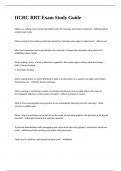 IICRC RRT Exam Study Guide Questions and Answers 2024&sol;2025 Latest Edition&period;