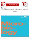 Test Bank For Microbiology by OpenStax 978-1938168147 Chapter 1-26 Complete Guide&period;