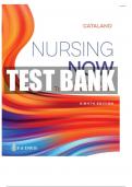 Test Bank For Nursing Now 8th Edition Today's Issues&comma; Tomorrows Trends By Joseph T&period; Catalano 9780803674882 &sol; Chapter 1-30 &sol; Complete Questions and Answers A&plus;