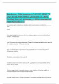 New Jersey Title Insurance&sol;LATEST UPDATE 2025 Exam With Actual Questions & 100&percnt; Verified Correct Answers&sol;&sol;100&percnt; Guaranteed Pass &lpar;GRADED A&plus;&rpar;