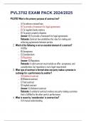 PVL3702 EXAM PACK 2024&sol;2025