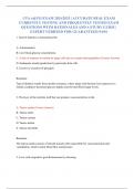UTA A&P II EXAM 2024&sol;2025 &vert; ACCURATE REAL EXAM  CURRENTLY TESTING AND FREQUENTLY TESTED EXAM  QUESTIONS WITH RATIONALES AND A STUDY GUIDE &vert;  EXPERT VERIFIED FOR GUARANTEED PASS