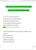 AEMT FISDAP FINAL EXAM STUDY 2025 Questions and Verified Answers &lpar;2025 &sol; 2026&rpar; 100&percnt; Guarantee Pass