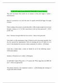 NCSF-CPT study Exam 2024&sol;2025 With 100&percnt; Correct Answers