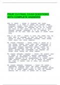 PNUR 114 FINAL EXAM QUESTIONS WITH COMPLETE ANSWER1&period;