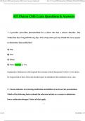 ATI PHARMACOLOGY CMS EXAM Questions and Verified Answers &lpar;2024 &sol; 2025&rpar; 100&percnt; Guarantee Pass