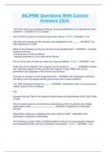 SEJPME Questions With Correct Answers 2024&period;&period;docx