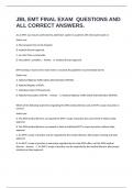 JBL EMT FINAL EXAM  QUESTIONS AND ALL CORRECT ANSWERS&period;