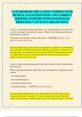 VATI MEDSURG 2025 LATEST VERSION WITH  200 REAL EXAM QUESTIONS AND CORRECT  VERIFIED ANSWERS WITH RATIONALES&sol;  MEDSURGE VATI EXAM &lpar;BRAND NEW&excl;&rpar;