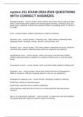 nystce 211 EXAM 2024-2025 QUESTIONS WITH CORRECT ANSWERS